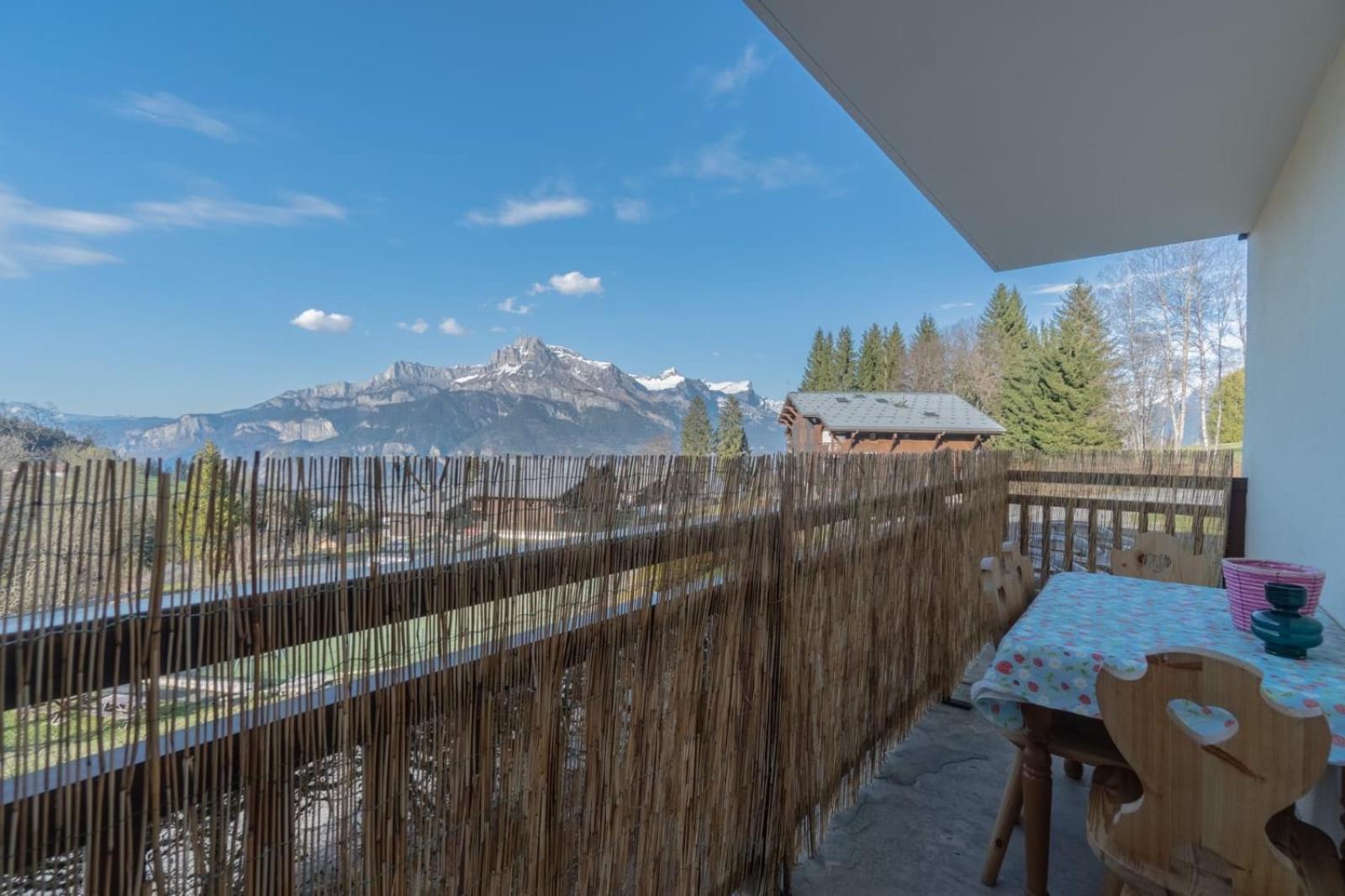 Appartement La Biche Combloux Bagian luar foto